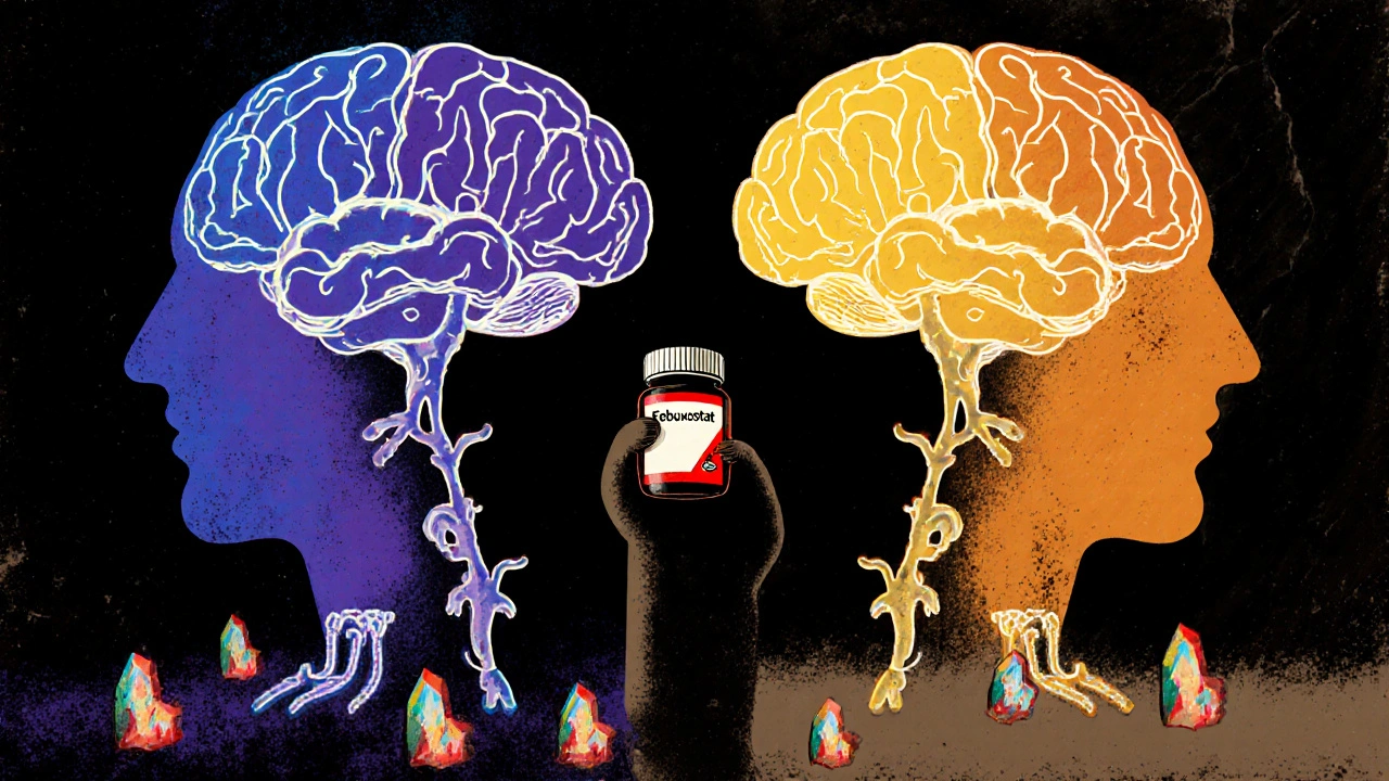 Febuxostat and Mental Health: Does This Gout Drug Change Your Mood?