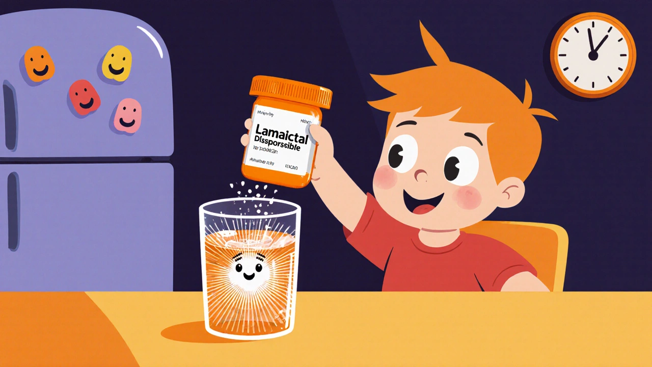 When to Stay on Lamictal Dispersible