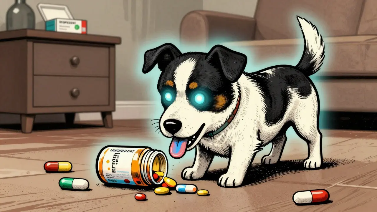 How to Recognize Overdose in Pets from Human Medications