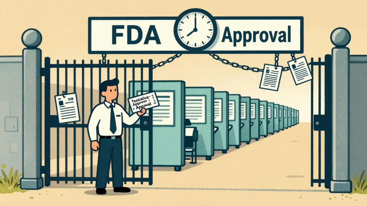 Tentative Approval and Litigation: How Generic Drug Makers Wait for Market Entry