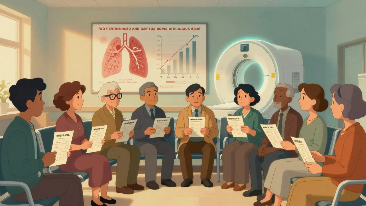 Lung Cancer Screening for Smokers and Latest Advances in Targeted Therapy